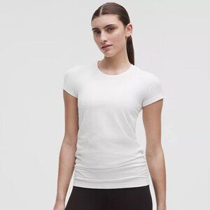 Swiftly Tech Short-Sleeve Shirt 2.0 (Hip Length) - White